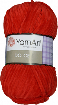 YarnArt Dolce  - 748 красный