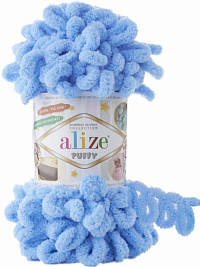 Alize Puffy  - 342 голубой