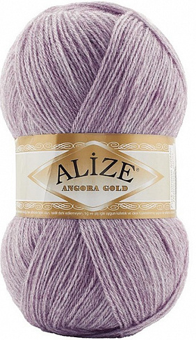 Alize Angora Gold - 882-меланж сиреневый