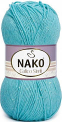 Nako Calico Simli - 11221 бирюза