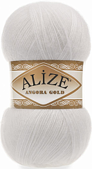 Alize Angora Gold - 55 Белый