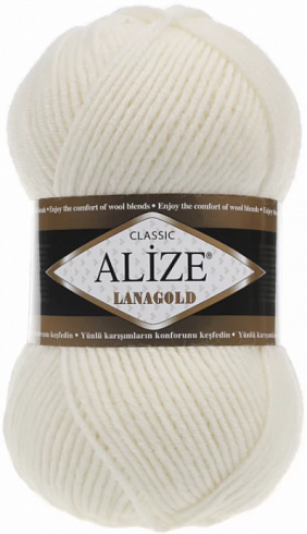 Alize Lanagold Classic - 62 Молочный
