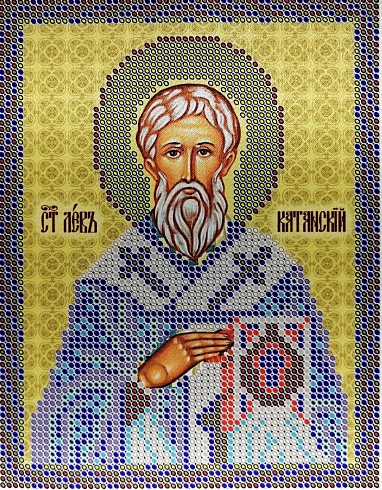 Канва для вышивания бисером "Св Лев Катанский" Маричка 13х16