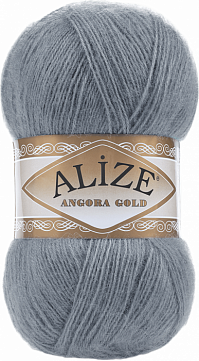 Alize Angora Gold - 87 Средне-серый