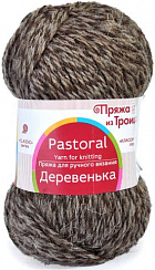 Пряжа из Троицка Деревенька - 1560 серо-коричневый