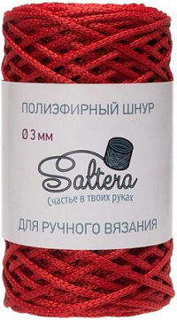 Saltera, полиэфирный шнур - 03 Красный