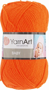 YarnArt Baby - 8279 ярко-оранжевый