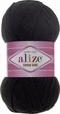 Alize Cotton Gold - 60 черный