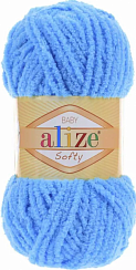 Alize Softy Baby - 364 голубой