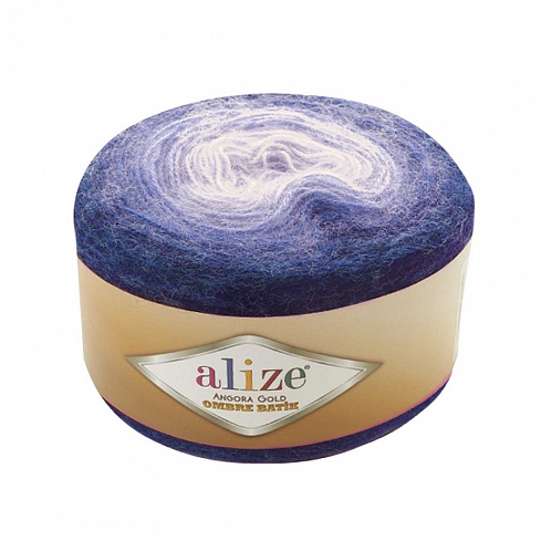 Alize Angora Gold Ombre Batik - 7303 синий