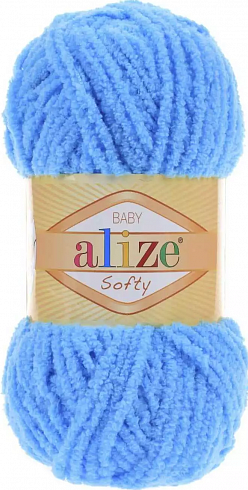 Alize Softy Baby - 364 голубой