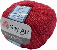 YarnArt Silky Wool - 333 бордовый