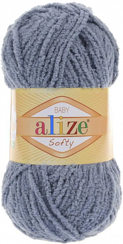 Alize Softy Baby - 119 серое небо
