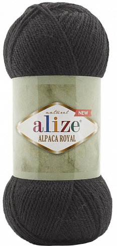 Alize Alpaca Royal NEW - 60 черный