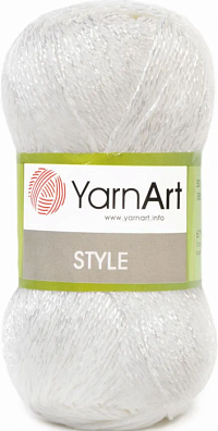 YarnArt Style - 650 белый