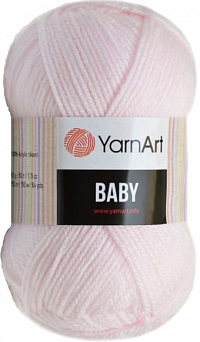 YarnArt Baby - 853 нежно-розовый
