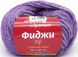 Пряжа из Троицка Фиджи - 8353 Меланж фиолетовый