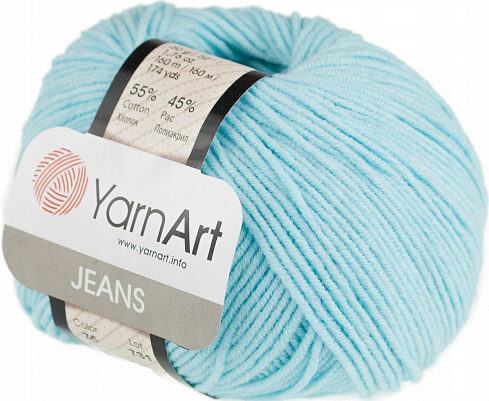 YarnArt Jeans - 76 Светло-бирюзовый