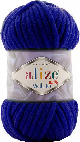 Alize Velluto - 360 Темно-синий