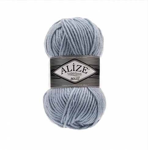Alize Superlana Maxi - 480 Светло-голубой