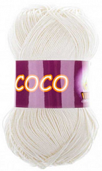 Vita cotton CoCo - 3853 молочный 1