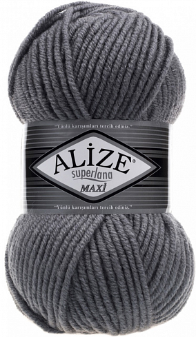 Alize Superlana Maxi - 87 Угольно-серый