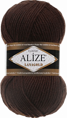 Alize Lanagold Classic - 26 Коричневый
