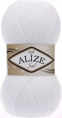 Alize Sal Simli - 55 белый