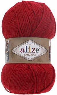 Alize Alpaca Royal - 56 Красный