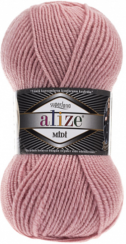 Alize Superlana Midi - 161 розовый