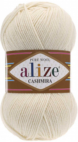 Alize Cashmira - 01 Кремовый