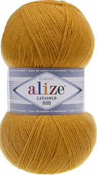 Alize Lanagold 800 - 645 горчица