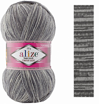 Alize Superwash - 7676 серые