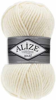 Alize Superlana Maxi - 01 Молочный