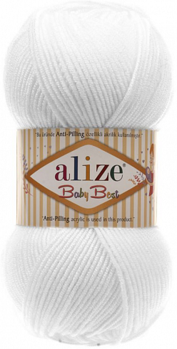 Alize Baby Best - 55 белый
