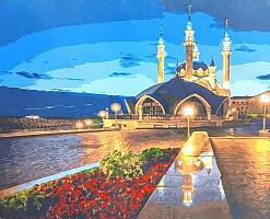 Картина по номерам Мечеть вечером40х50
