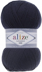 Alize Lanagold 800 - 58 тёмно-синий