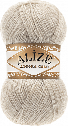 Alize Angora Gold - 152 Бежевый меланж
