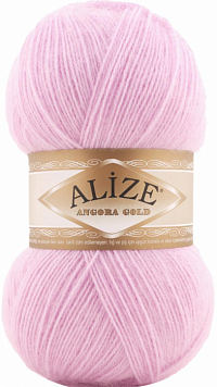 Alize Angora Gold - 185 Светло-розовый