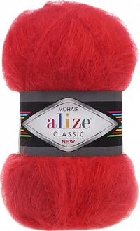Alize Mohair Classic - 56 Красный