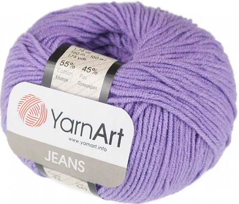 YarnArt Jeans - 72 Сиреневый