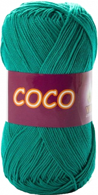 Vita cotton CoCo - 4310 Зеленая бирюза