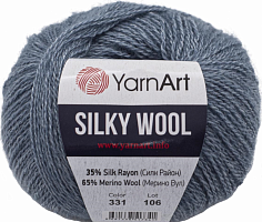 YarnArt Silky Wool - 331 синий