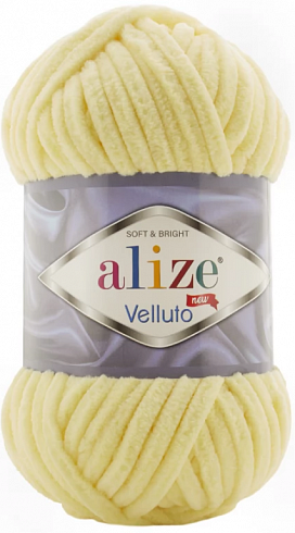 Alize Velluto - 13 желтый