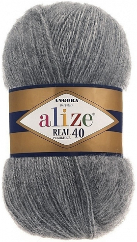 Alize Angora Real 40 - 182 серый