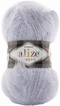 Alize Mohair Classic - 224 серо-голубой