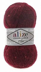 Alize Angora Gold Star  - 57 Бордовый