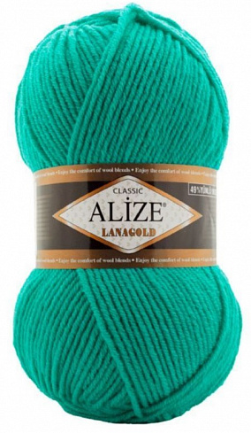 Alize Lanagold Classic - 477 зеленый