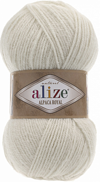 Alize Alpaca Royal - 55 Белый