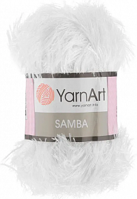 Yarn Art Samba - 01 Белый